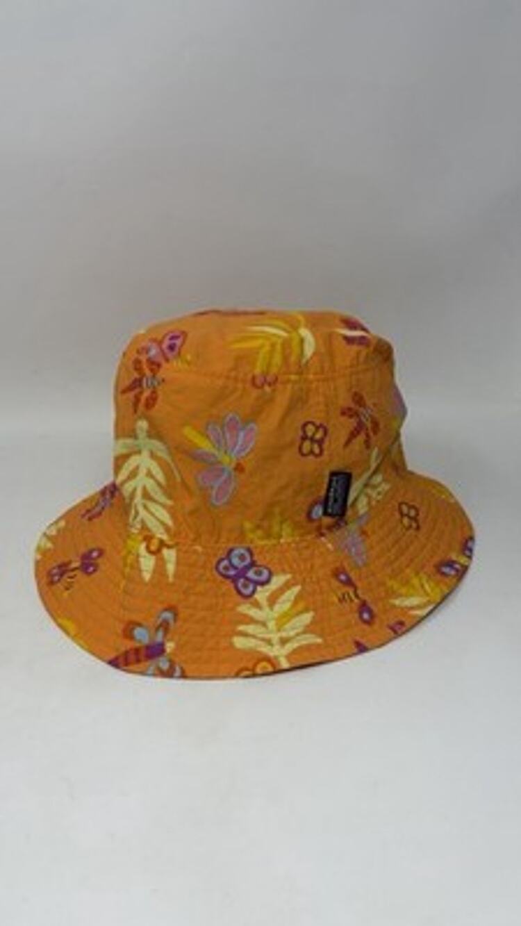 Patagonia Bucket Hat Reversible Dragonfly, Butterfly, Floral, Flowers Toddler